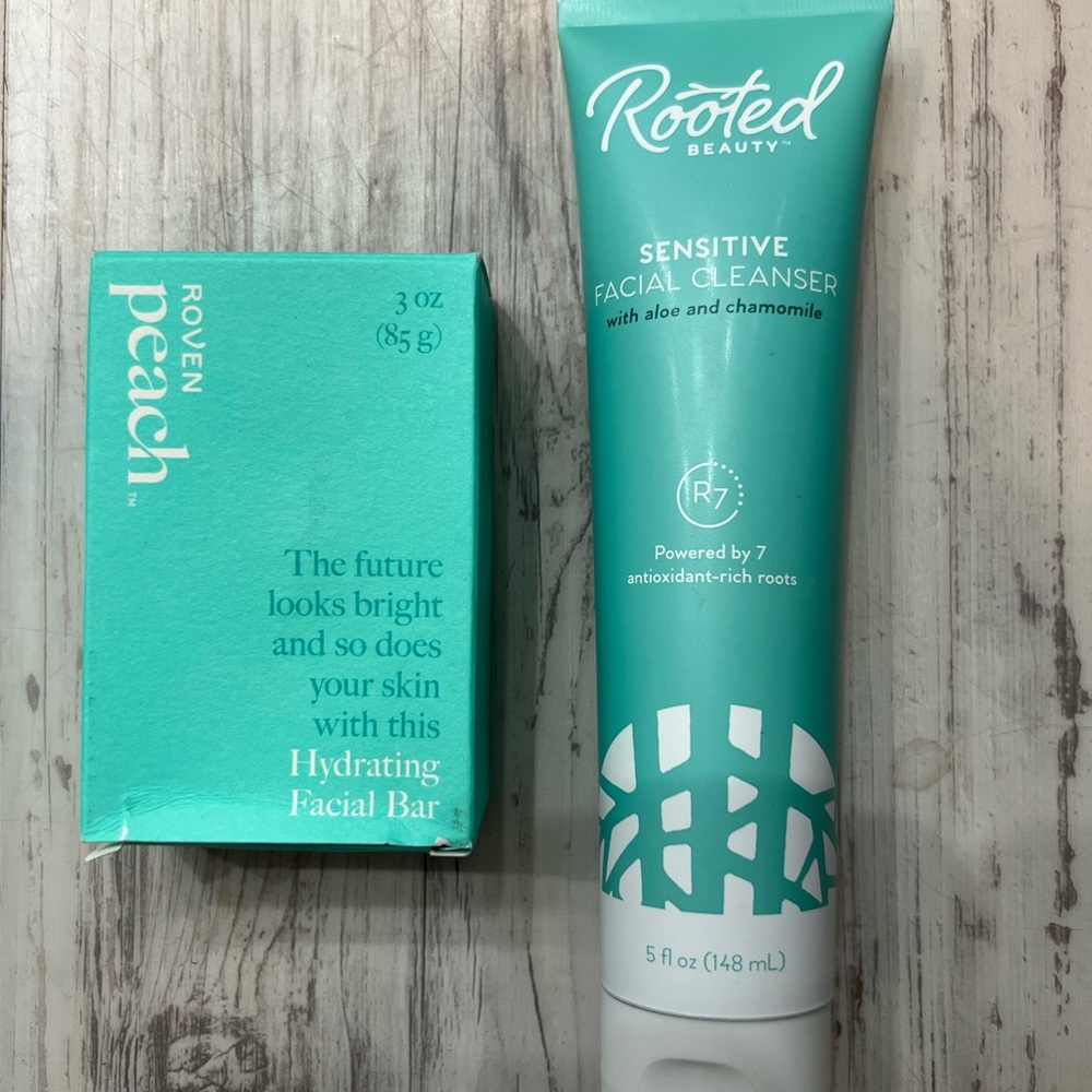 Sensitive Facial Cleanser and hydrating facial bar